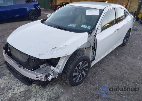 2018 Honda Civic Lx из США, поврежденный, VIN SHHFK7H27JU421606